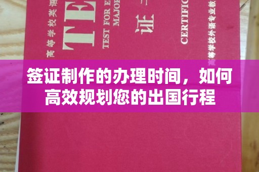 峰峰矿区签证制作的办理时间，如何高效规划您的出国行程
