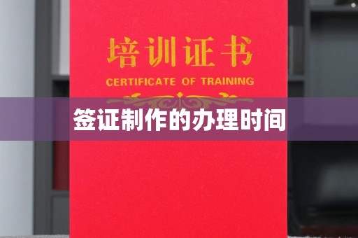 峰峰矿区签证制作的办理时间
